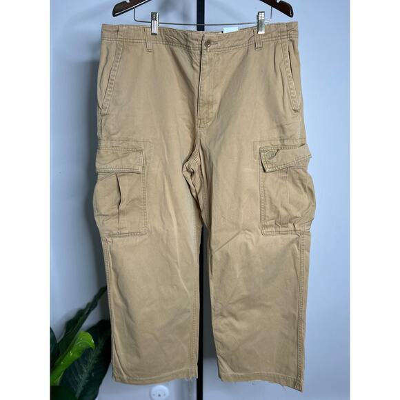 Timberland Tan Cargo Men’s Pants- size 38 - Picture 1 of 5